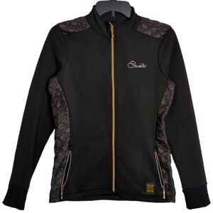 DARE 2b Entwine Core Stretch Black Full Zip Track Jacket Size 8